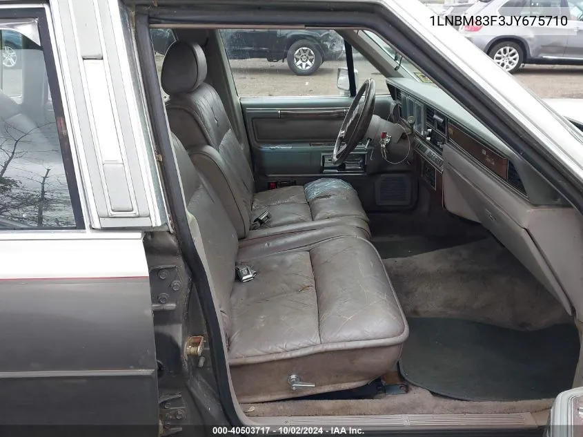 1988 Lincoln Town Car Cartier VIN: 1LNBM83F3JY675710 Lot: 40503717