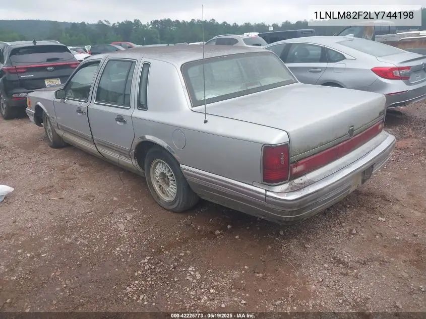 1990 Lincoln Town Car Signature VIN: 1LNLM82F2LY744198 Lot: 42225773