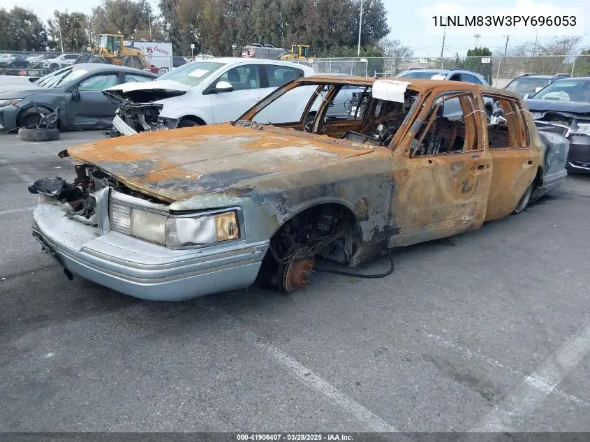 1993 Lincoln Town Car Cartier VIN: 1LNLM83W3PY696053 Lot: 41906407
