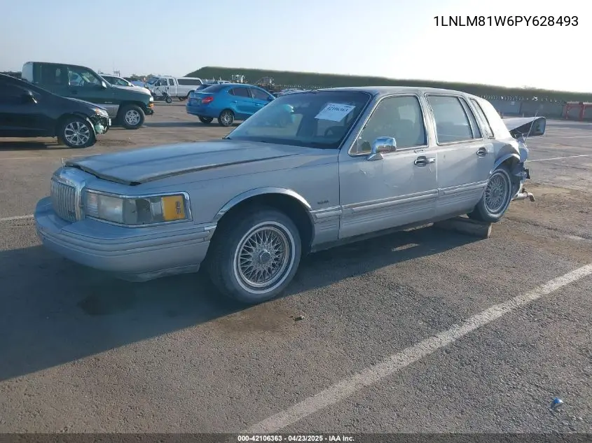 1993 Lincoln Town Car Executive VIN: 1LNLM81W6PY628493 Lot: 42106363