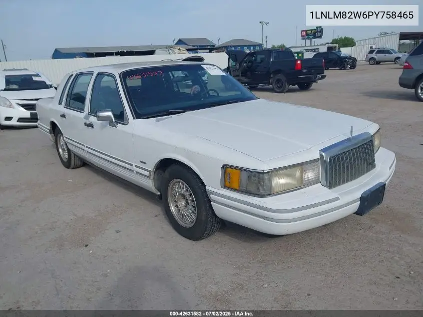 1993 Lincoln Town Car Signature/Jack Nicklaus VIN: 1LNLM82W6PY758465 Lot: 42631582