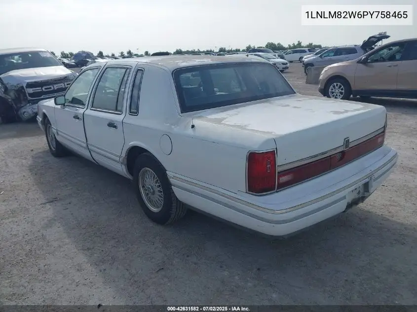 1993 Lincoln Town Car Signature/Jack Nicklaus VIN: 1LNLM82W6PY758465 Lot: 42631582