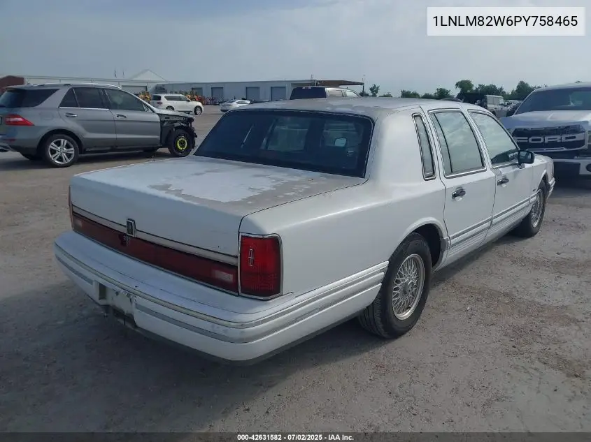 1993 Lincoln Town Car Signature/Jack Nicklaus VIN: 1LNLM82W6PY758465 Lot: 42631582