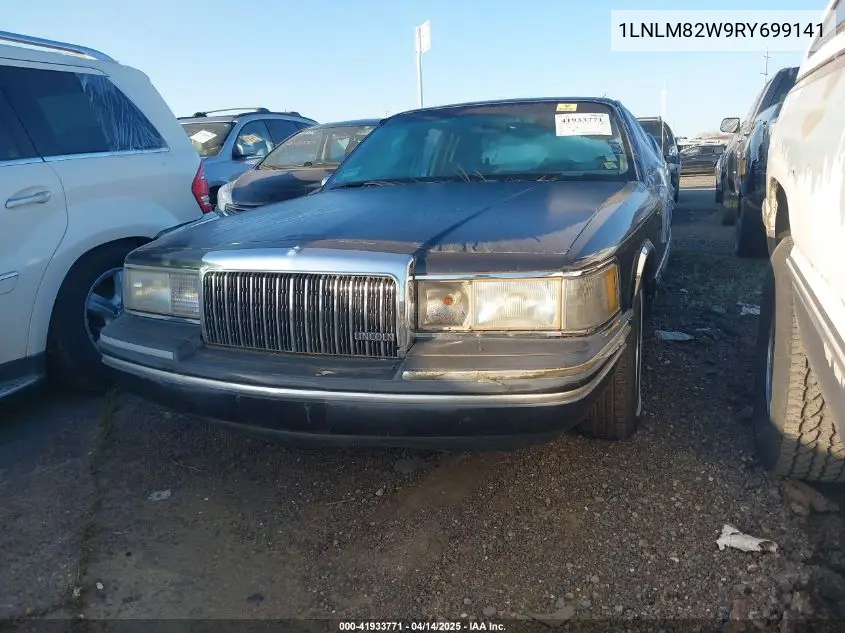 1994 Lincoln Town Car Signature/Tournament VIN: 1LNLM82W9RY699141 Lot: 41933771
