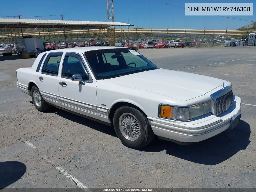 1994 Lincoln Town Car Executive VIN: 1LNLM81W1RY746308 Lot: 42207017