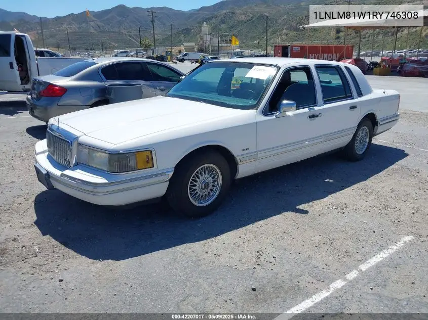 1994 Lincoln Town Car Executive VIN: 1LNLM81W1RY746308 Lot: 42207017