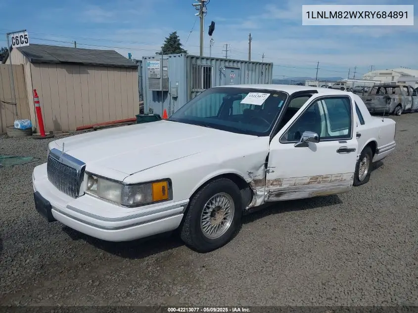 1994 Lincoln Town Car Signature/Tournament VIN: 1LNLM82WXRY684891 Lot: 42213077