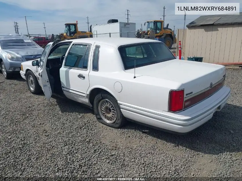 1994 Lincoln Town Car Signature/Tournament VIN: 1LNLM82WXRY684891 Lot: 42213077