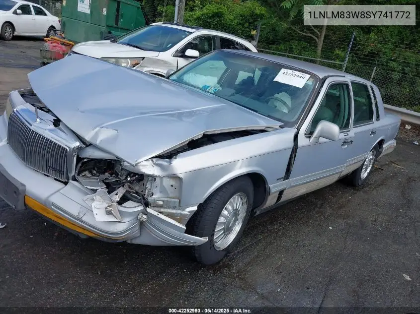 1995 Lincoln Town Car Cartier VIN: 1LNLM83W8SY741772 Lot: 42252980