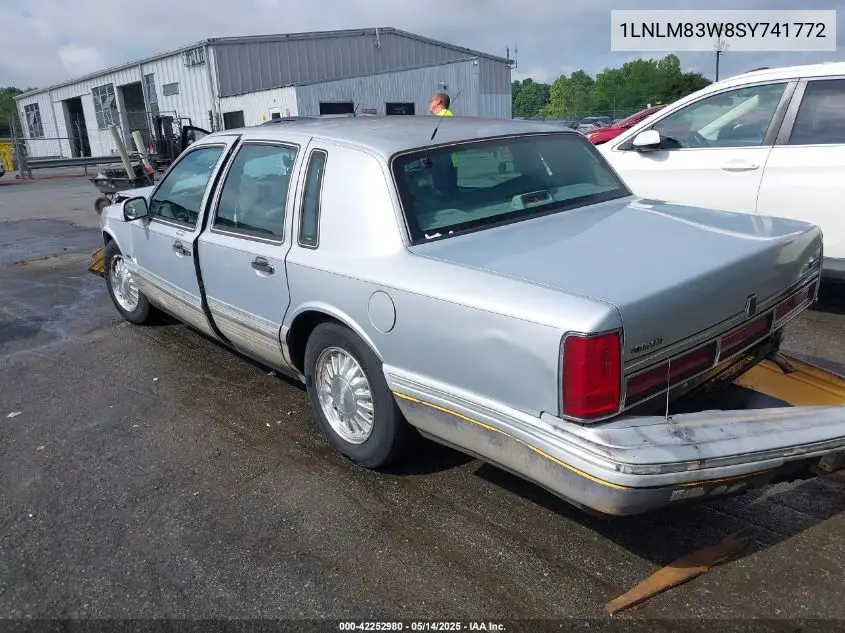 1995 Lincoln Town Car Cartier VIN: 1LNLM83W8SY741772 Lot: 42252980