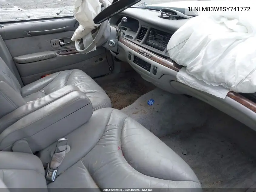 1995 Lincoln Town Car Cartier VIN: 1LNLM83W8SY741772 Lot: 42252980