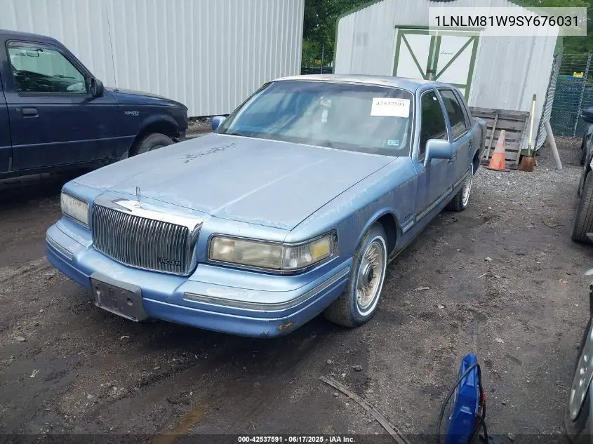 1995 Lincoln Town Car Executive VIN: 1LNLM81W9SY676031 Lot: 42537591