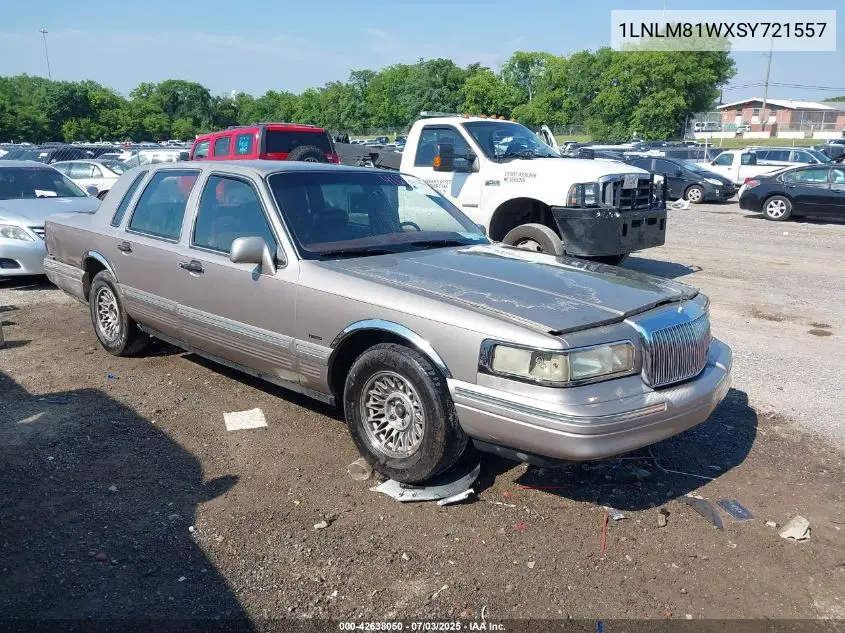 1995 Lincoln Town Car Executive VIN: 1LNLM81WXSY721557 Lot: 42638050
