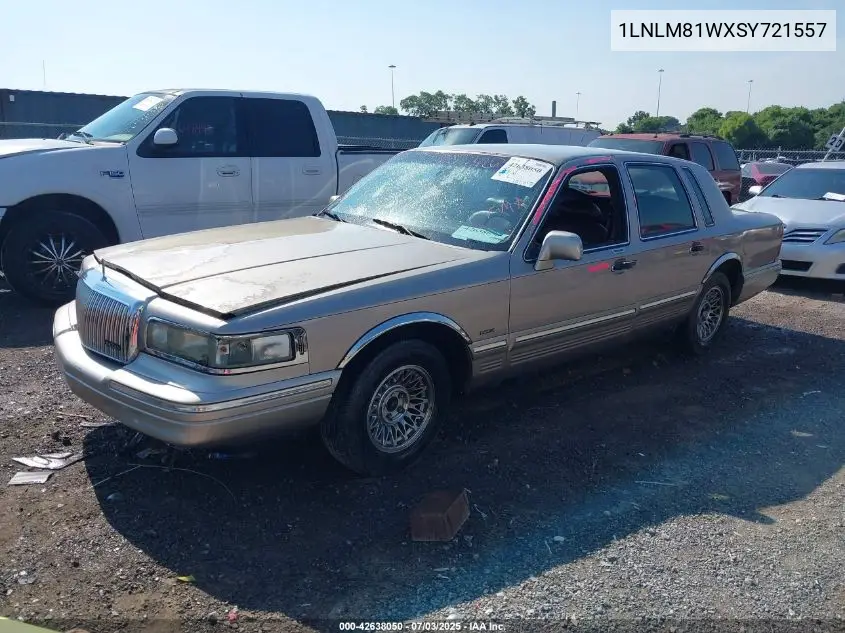 1995 Lincoln Town Car Executive VIN: 1LNLM81WXSY721557 Lot: 42638050