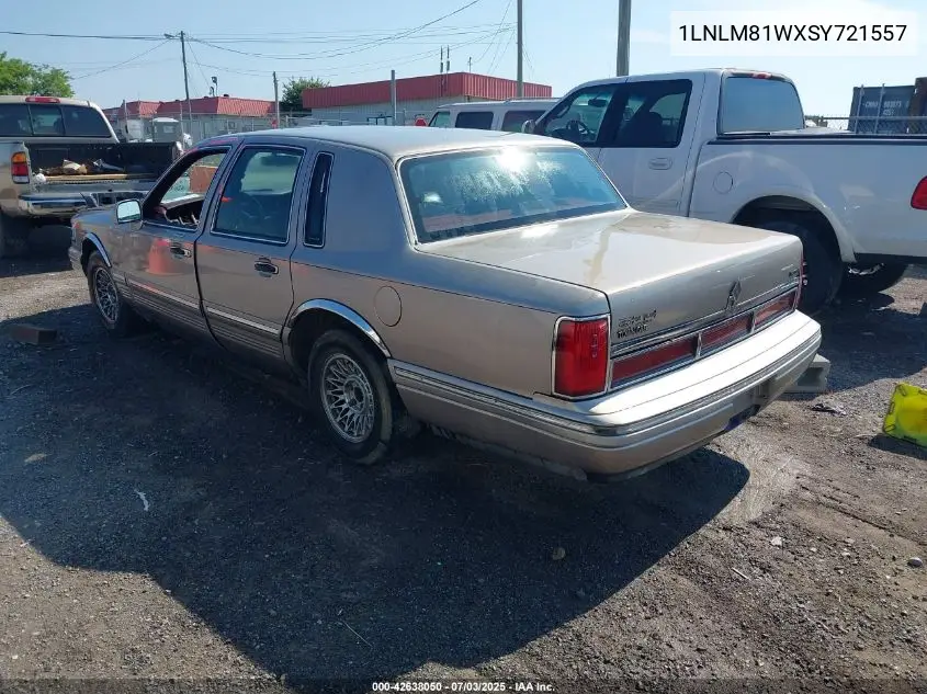 1995 Lincoln Town Car Executive VIN: 1LNLM81WXSY721557 Lot: 42638050