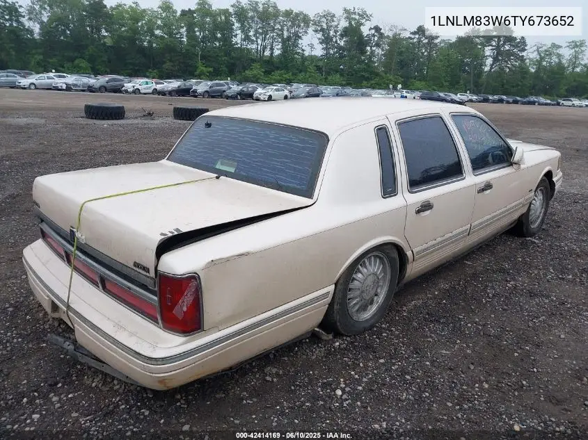 1996 Lincoln Town Car Cartier VIN: 1LNLM83W6TY673652 Lot: 42414169