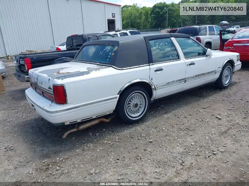 1996 Lincoln Town Car Sgn/Dmnd Anv/Cypress/Jn VIN: 1LNLM82W4TY620840 Lot: 42436683