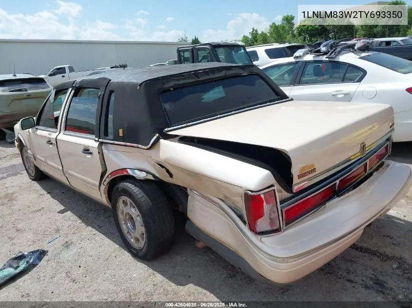 1996 Lincoln Town Car Cartier VIN: 1LNLM83W2TY693350 Lot: 42604030