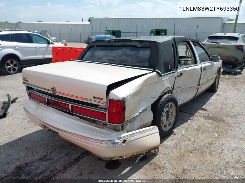 1996 Lincoln Town Car Cartier VIN: 1LNLM83W2TY693350 Lot: 42604030