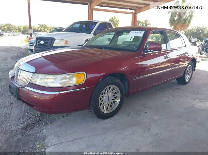 1999 Lincoln Town Car Signature VIN: 1LNHM82W3XY661875 Lot: 42608146