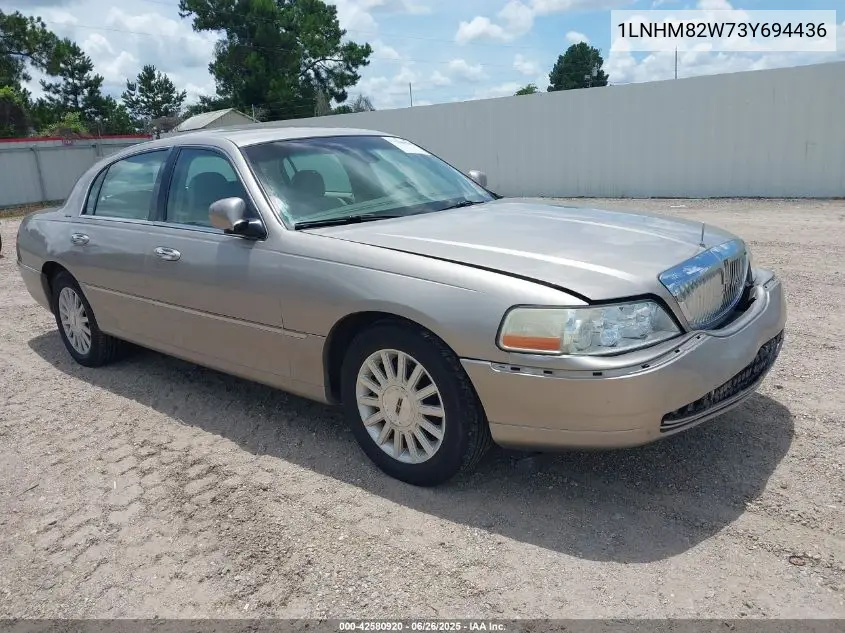 2003 Lincoln Town Car Signature VIN: 1LNHM82W73Y694436 Lot: 42580920
