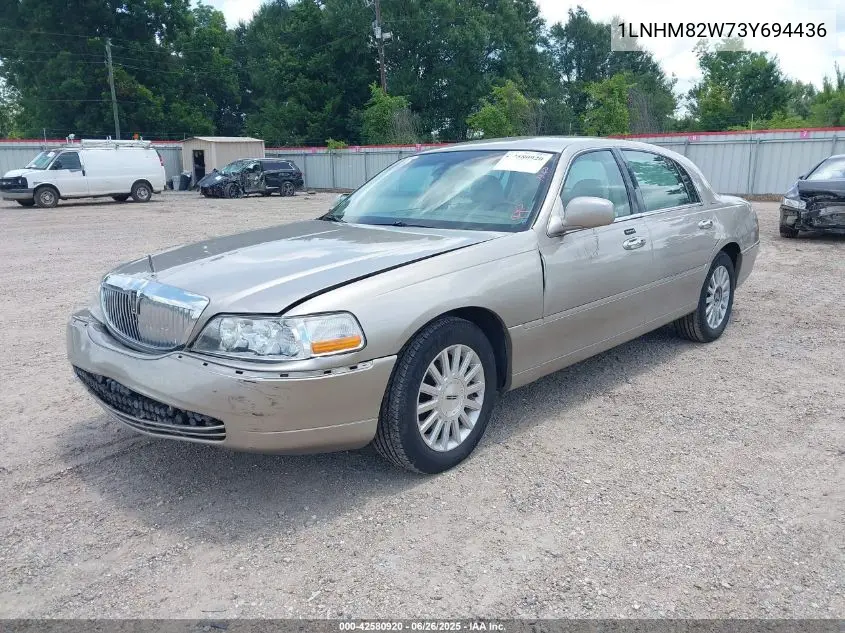 2003 Lincoln Town Car Signature VIN: 1LNHM82W73Y694436 Lot: 42580920