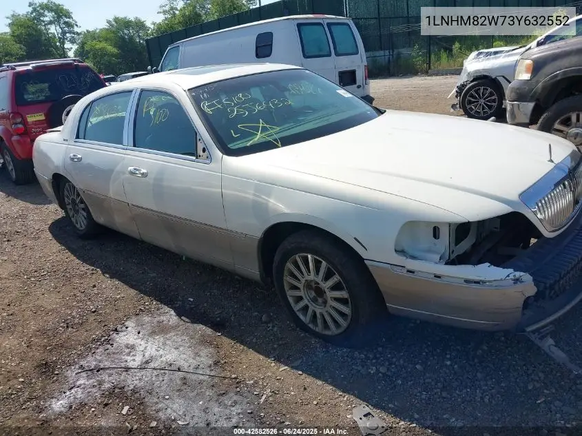 2003 Lincoln Town Car Signature VIN: 1LNHM82W73Y632552 Lot: 42582526
