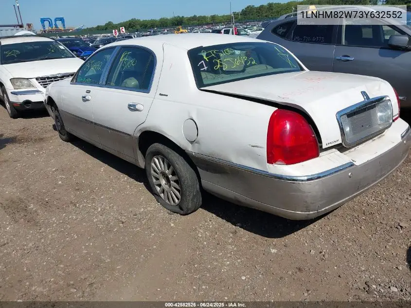 2003 Lincoln Town Car Signature VIN: 1LNHM82W73Y632552 Lot: 42582526