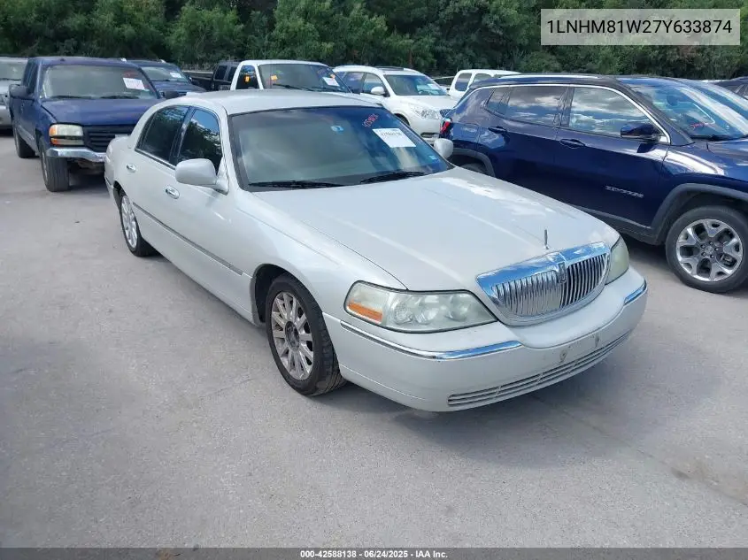 2007 Lincoln Town Car Signature VIN: 1LNHM81W27Y633874 Lot: 42588138