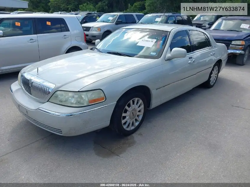 2007 Lincoln Town Car Signature VIN: 1LNHM81W27Y633874 Lot: 42588138