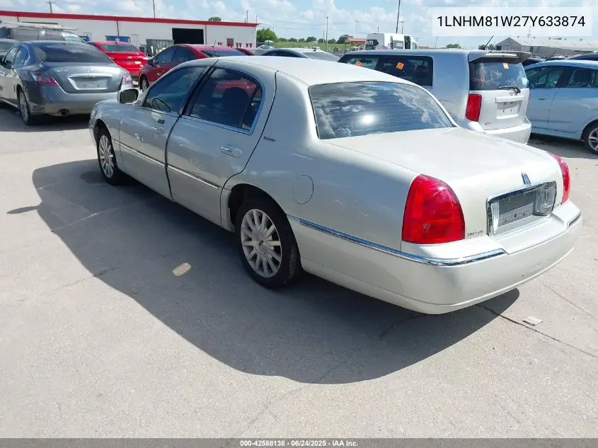 2007 Lincoln Town Car Signature VIN: 1LNHM81W27Y633874 Lot: 42588138