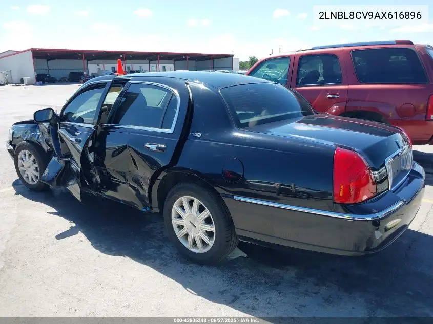 2010 Lincoln Town Car Signature Limited VIN: 2LNBL8CV9AX616896 Lot: 42605348