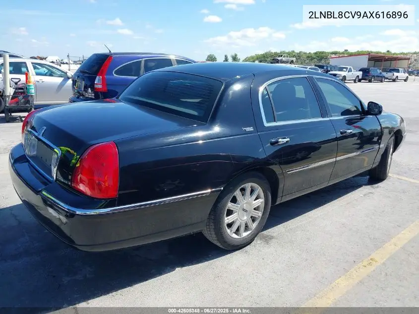 2010 Lincoln Town Car Signature Limited VIN: 2LNBL8CV9AX616896 Lot: 42605348