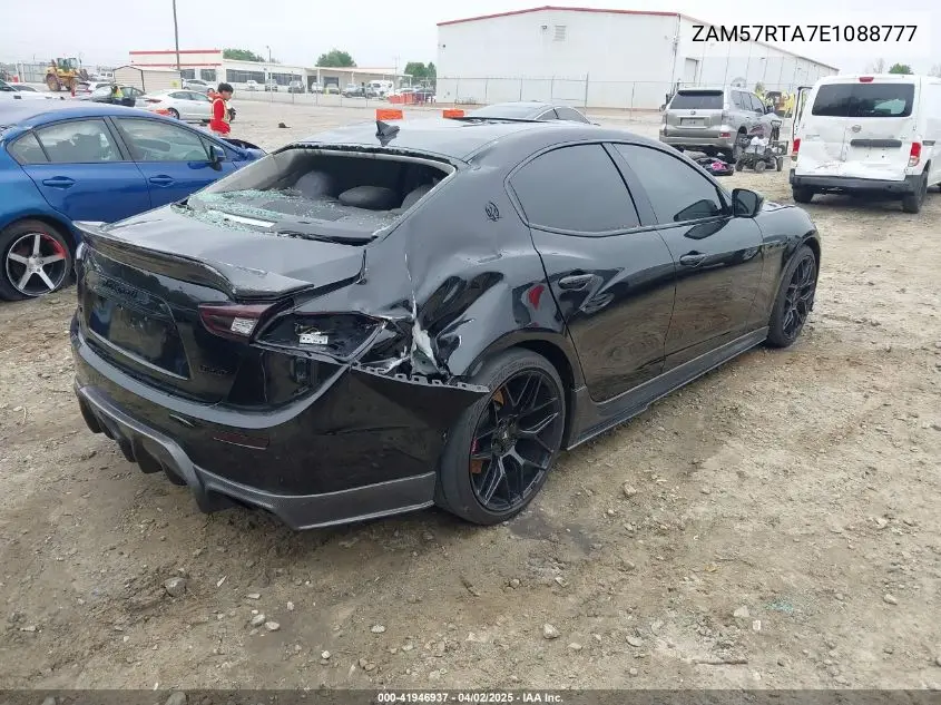2014 Maserati Ghibli S Q4 VIN: ZAM57RTA7E1088777 Lot: 41946937