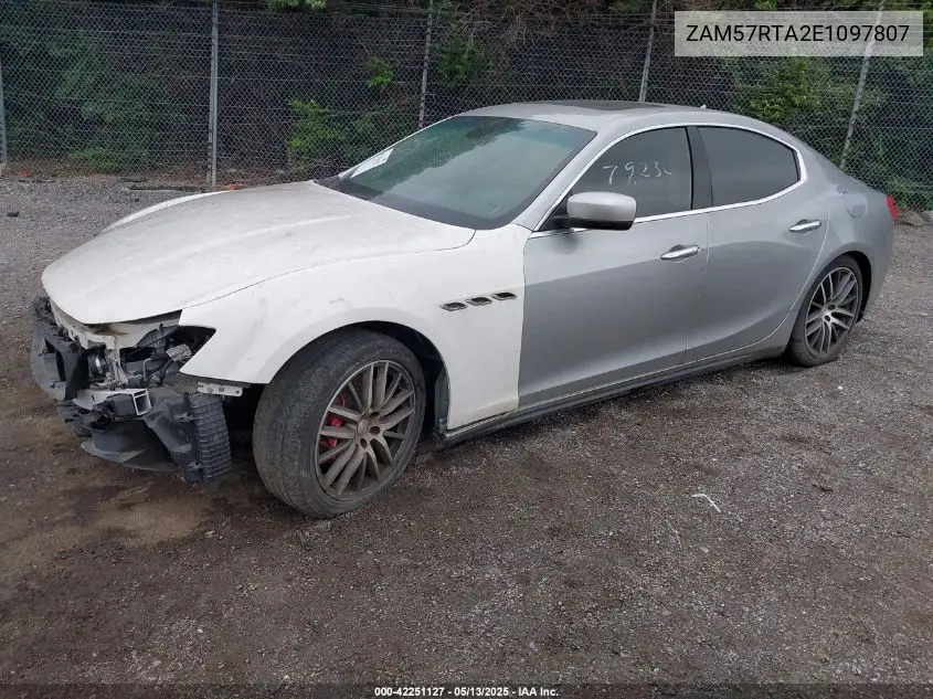 zam57rta2e1097807 ZAM57RTA2E1097807 2014 Maserati Ghibli S Q4