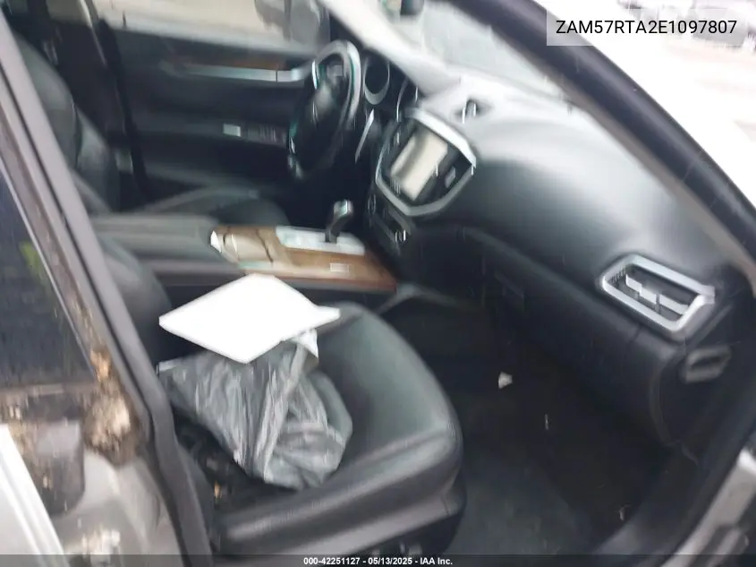 zam57rta2e1097807 ZAM57RTA2E1097807 2014 Maserati Ghibli S Q4