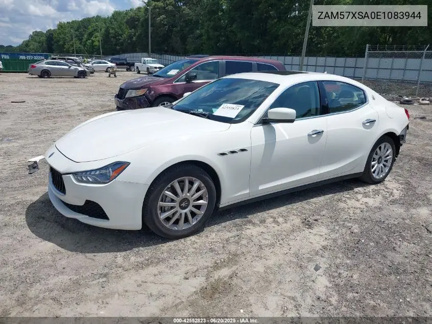 2014 Maserati Ghibli VIN: ZAM57XSA0E1083944 Lot: 42552823