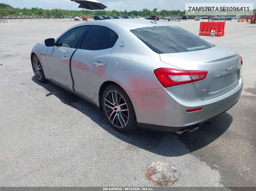 2014 Maserati Ghibli S Q4 VIN: ZAM57RTA5E1096411 Lot: 42559230