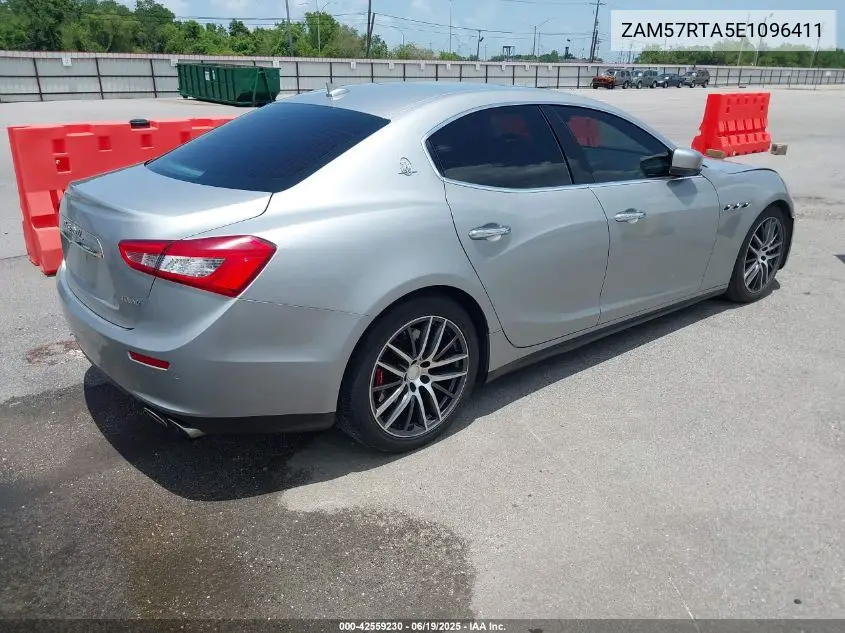2014 Maserati Ghibli S Q4 VIN: ZAM57RTA5E1096411 Lot: 42559230