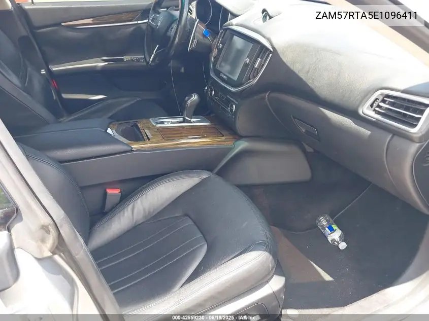 2014 Maserati Ghibli S Q4 VIN: ZAM57RTA5E1096411 Lot: 42559230