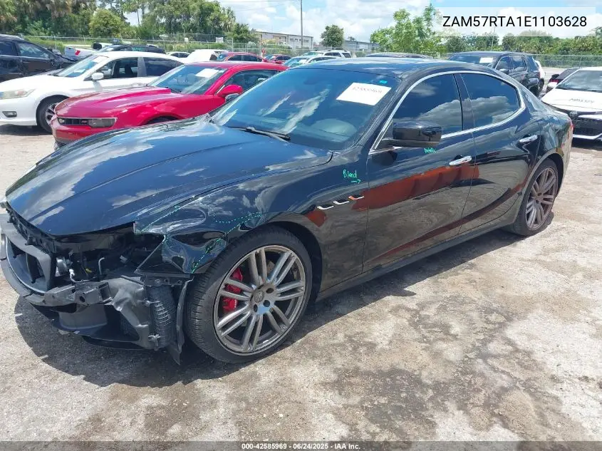 2014 Maserati Ghibli S Q4 VIN: ZAM57RTA1E1103628 Lot: 42585969