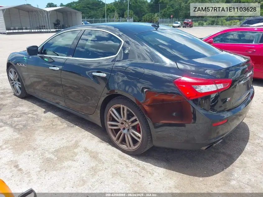 2014 Maserati Ghibli S Q4 VIN: ZAM57RTA1E1103628 Lot: 42585969
