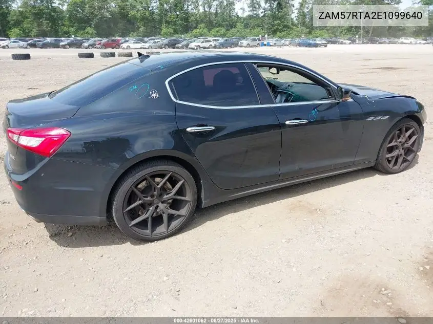 2014 Maserati Ghibli S Q4 VIN: ZAM57RTA2E1099640 Lot: 42601062