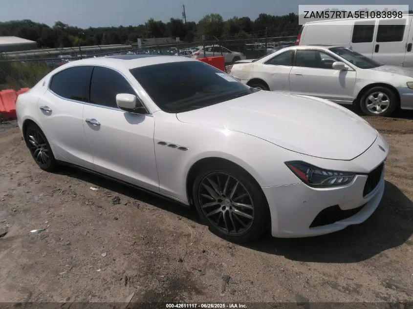 2014 Maserati Ghibli S Q4 VIN: ZAM57RTA5E1083898 Lot: 42611117