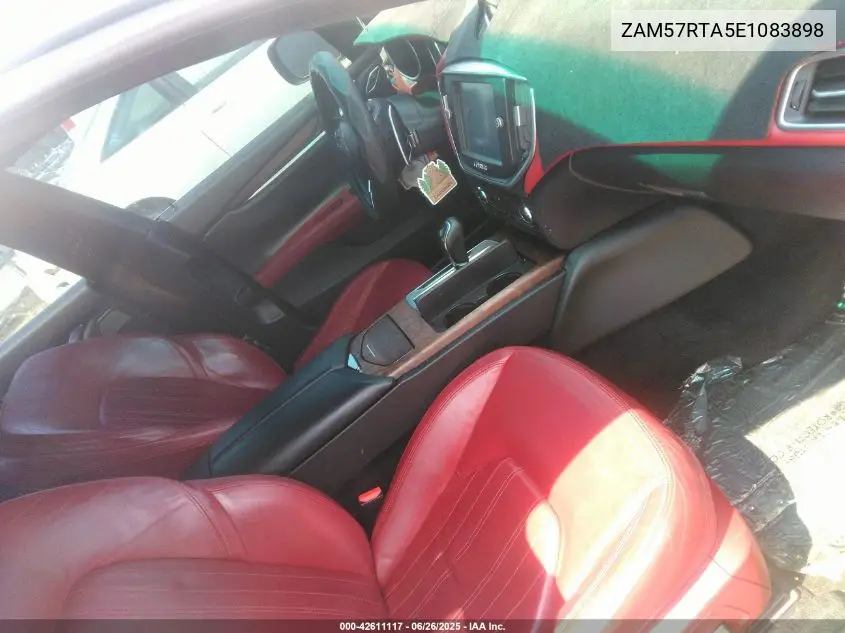 2014 Maserati Ghibli S Q4 VIN: ZAM57RTA5E1083898 Lot: 42611117