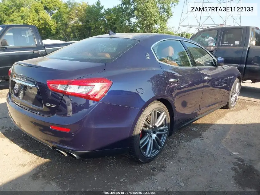 2014 Maserati Ghibli S Q4 VIN: ZAM57RTA3E1122133 Lot: 42622718