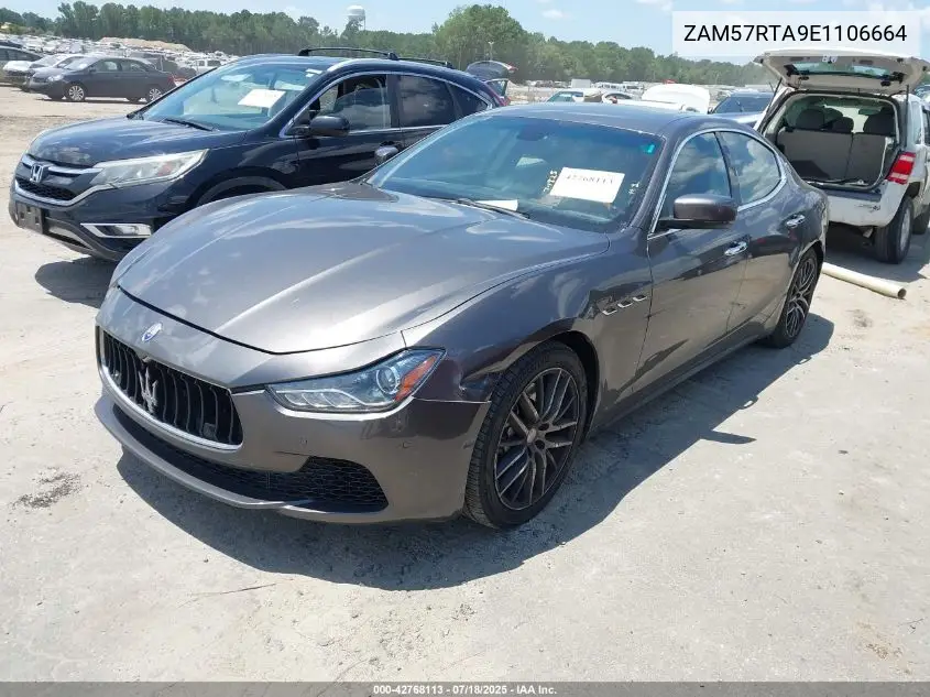 2014 Maserati Ghibli S Q4 VIN: ZAM57RTA9E1106664 Lot: 42768113