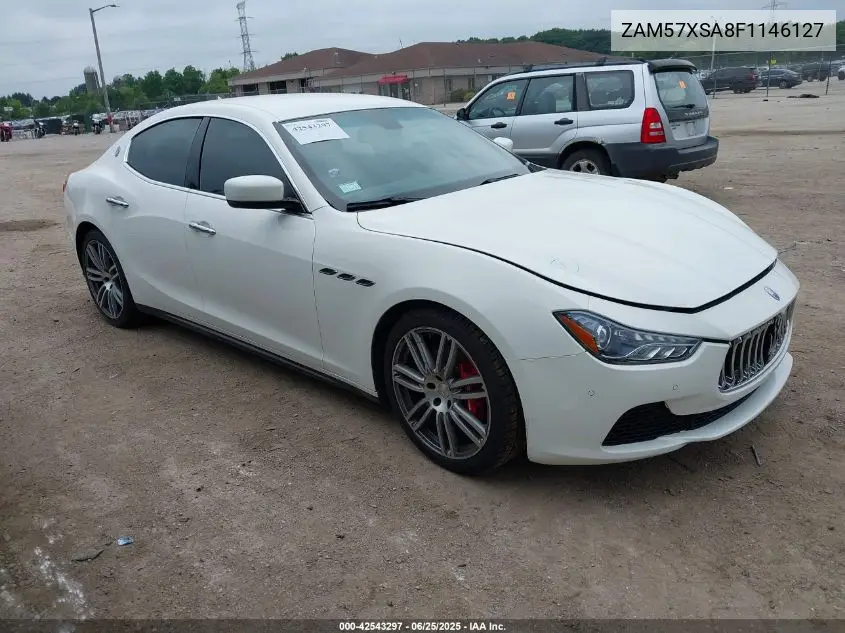 2015 Maserati Ghibli VIN: ZAM57XSA8F1146127 Lot: 42543297