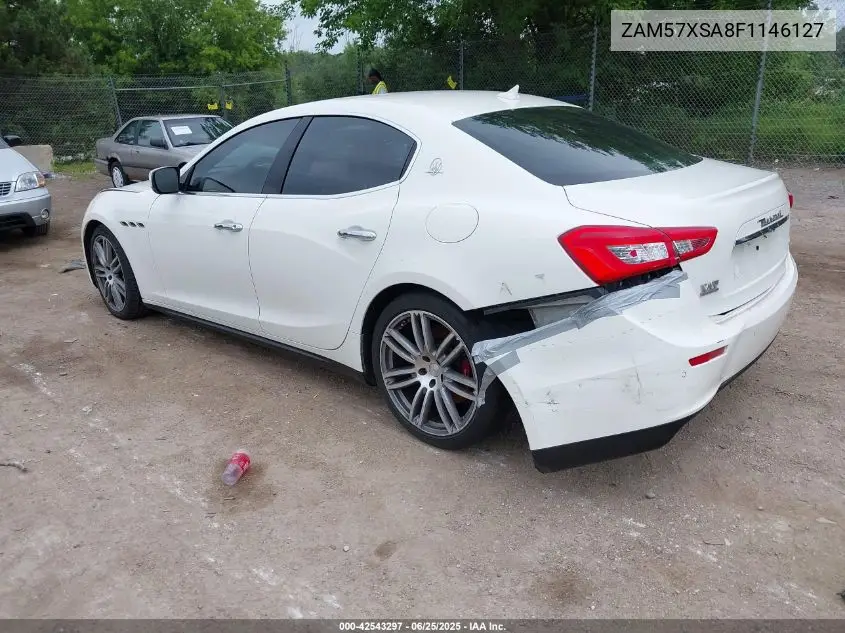 2015 Maserati Ghibli VIN: ZAM57XSA8F1146127 Lot: 42543297