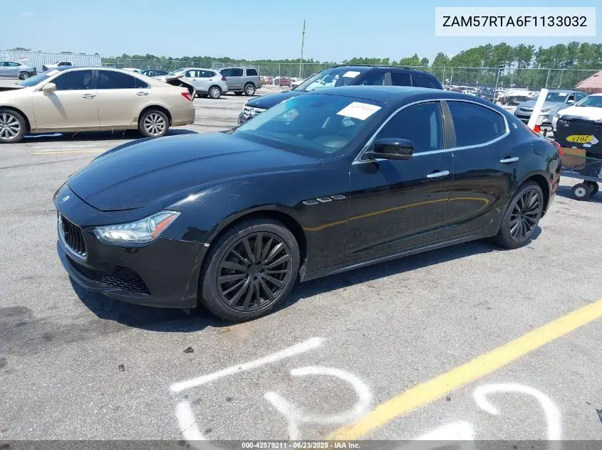 2015 Maserati Ghibli S Q4 VIN: ZAM57RTA6F1133032 Lot: 42579211